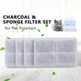 thumbnail image 1 of 4PCS Charcoal Water Filter and Sponge Filter set for Pet Fountain Dogs Cats Water Dispenser, 1 of 7