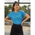 thumbnail image 2 of A Flock Of Flying Birds.  T-Shirt Women -Image by Shutterstock, Female 5X-Large, 2 of 4