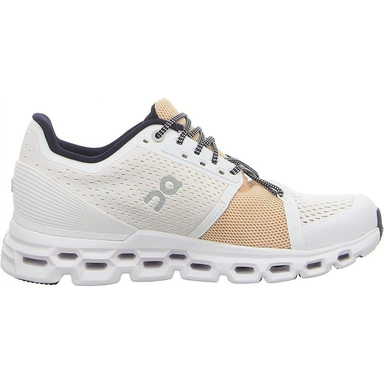 On Cloudstratus ホワイトスニーカー箱無し 29.99771 ON Running Women's Cloudstratus Sneaker Shoe White/Almond