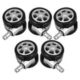 thumbnail image 1 of Phenofice 5pcs Wheels for Office Chair with Smooth Mobility for Office Use Black PVC Round, 1 of 7