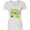 AA-White, variant on Inktastic St. Patrick's Day Can't Pinch This Hand Lettering Women's V-Neck T-Shirt