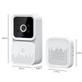 thumbnail image 3 of NARABB Smart Wireless Remote Video Doorbell Intelligent Visual Doorbell Home Intercom HD Night Vision Wifi Security Door Doorbell, 3 of 9