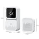thumbnail image 3 of Cámara digital inteligente inalámbrica con videoportero remoto, timbre visual inteligente, intercomunicador doméstico, visión nocturna HD, wifi, timbre de seguridad, timbre de monitoreo, 3 of 9