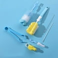 thumbnail image 5 of Bottle Cleaning Brushes with Sponge, Flexible Long Handle Brush Set for Standard & Wide Mouth Bottles, Baby Bottle Cleaner, Straw Brush, Tube Cleaning Brush Kit, 5 of 6