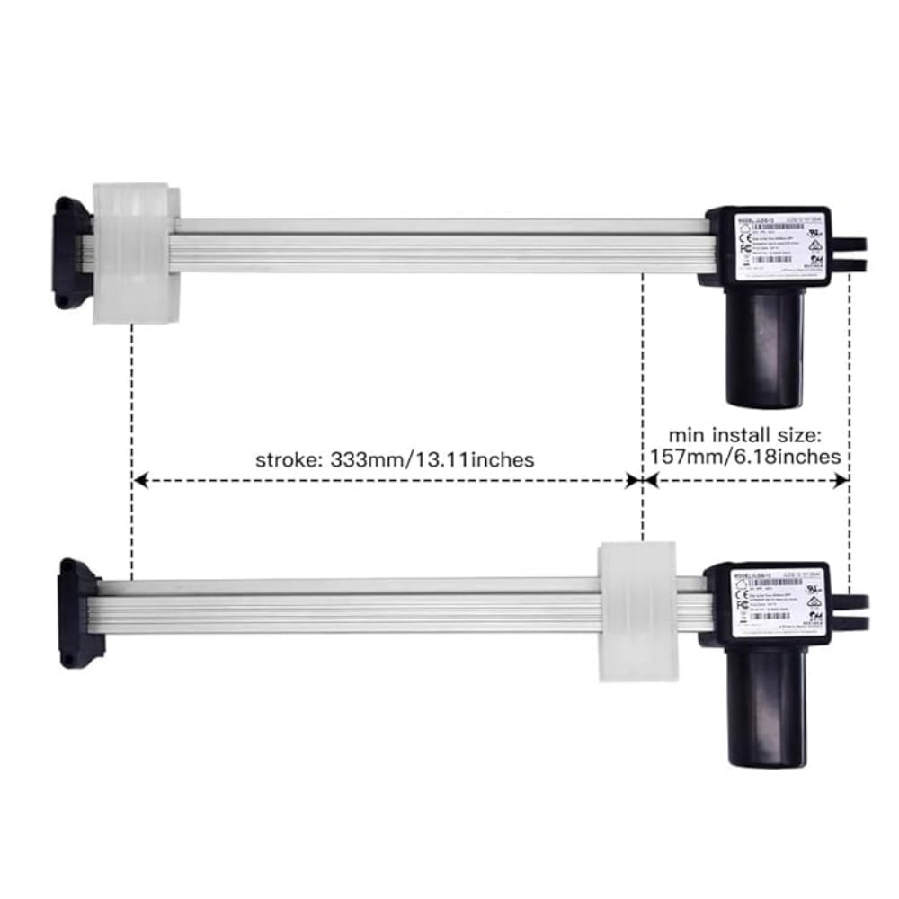 Okin Motor Actuator Model JLDQ-12 JLDQ.12.157.333K Replacement for Power Recliner Lift Chair