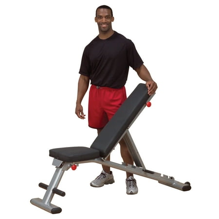 Body Solid Folding Adjustable Multi-Use Exercise Lifting Workout Bench | GFID225, different types of weight benches,working out equipment,1000 lb capacity weight bench