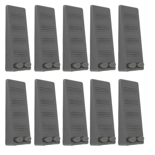 Patones De Puerta De 10 Piezas, Cuñas De Parada De Puerta De Goma Apilable Antideligente, Reducción De Ruido, Protector De Tostadores De Puertas Inferiores Decorativos Sin