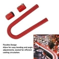 thumbnail image 3 of Stainless Steel Flex Radiator Hose Kit With Billet Clamps Versatile Cooling Water Pipe For Engine Compartment, 3 of 7