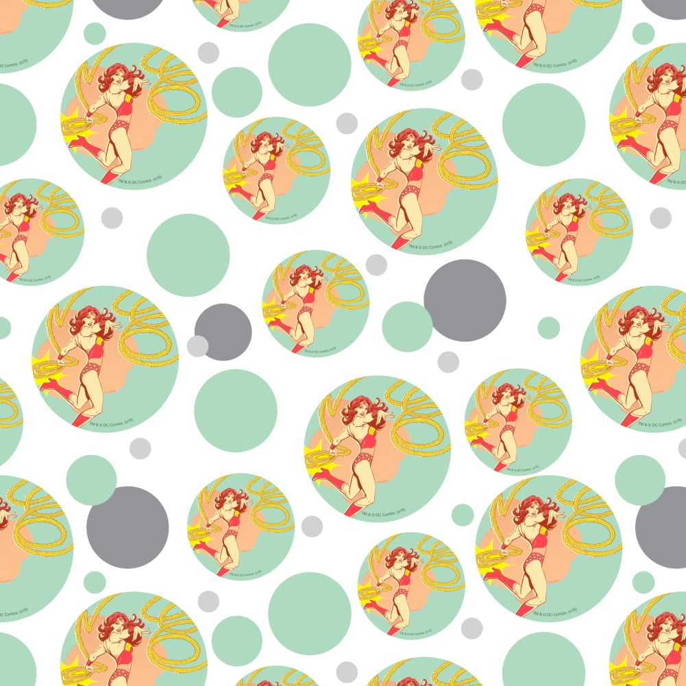 Wonder Woman Golden Lasso Premium Gift Wrap Wrapping Paper Roll