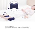 thumbnail image 3 of Knee Pillow, Memory Foam Soft Side Sleeping Knee Pillow Multipurpose Elevation Cushion  for Home Use, 3 of 7
