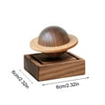 thumbnail image 3 of Wooden Essential Oil Diffuser - Walnut Aroma Therapy for Home, Office, Car, Yoga Hall, Passive Diffuser for Desk Table Decor, 3 of 5