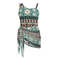 thumbnail image 6 of Whosucclay Native Star Girls Swimwear One Piece, Polyester Material Cute Padded Girls Swimsuit for Swimming, 17-18 Years Old, 6 of 10