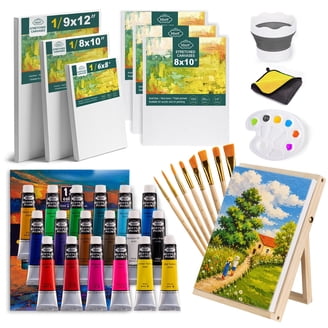 Darice Studio 71 Deluxe Art Set in Wooden Case, 80 Pieces