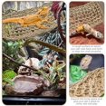 thumbnail image 3 of Bearded Dragon Hammock, Natural Seagrass Reptile Hammock, Reptile Lounger Bearded Dragon Tank Accessories for Chameleons, Lizards, Geckos, Snakes, Lguana Reptiles, Geckos (29.52 x 7.08 inches), 3 of 9