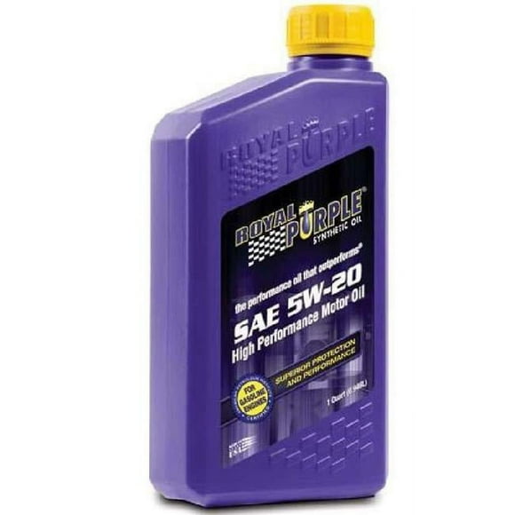 Royal Purple ROY06520 1 qt SAE 5W-20 Huile de Moteur Synthétique Haute Performance - Caisse de 6