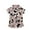Khaki, variant on Zwiiyzr Toddler Girls Pajamas Set Cute Print Button Down Top and Pants Sleepwear Loungwear for Unisex 2Pcs Lounge Set 1-5 Years Khaki