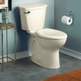thumbnail image 4 of American Standard Cadet Pro 2-Piece 1.28 GPF Single Flush Elongated Toilet with 12 in. Rough-In in Bone, 4 of 9