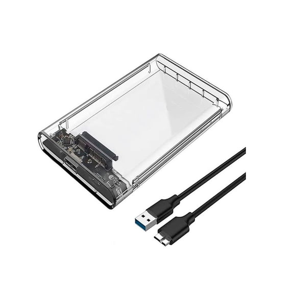 Case Carcaza Tipo Gabinete Elegate Disco Duro 2.5 Pulgadas Sata USB 3.0 Alta Velocidad