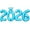sky blue, variant on 2026 Numbers Balloon, 2026 Decorations New Years, 40 Inch Balloon for New Years Eve Decorations & Graduation Decoration Party Supplies,Birthday Parties