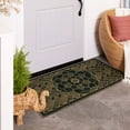thumbnail image 4 of Mohawk Home Entry Recycled Rubber Non-Slip Indoor Outdoor Stoney Medallion Slate Oversize Doormat, 2' X 4', 4 of 8