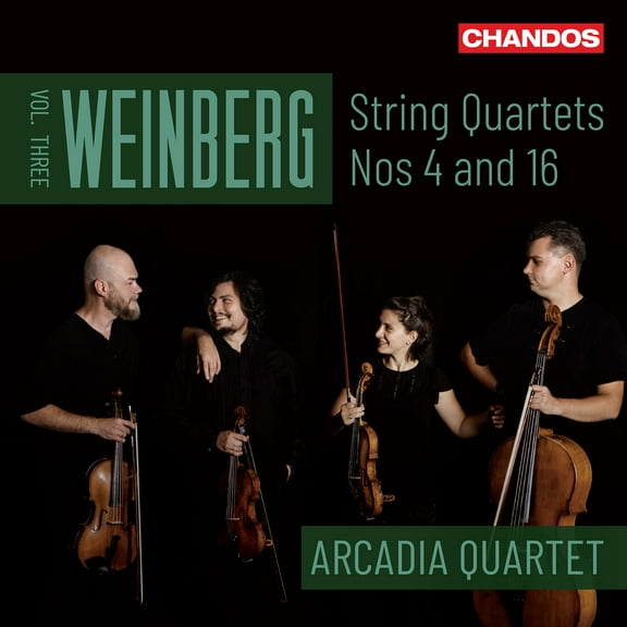 Arcadia Quartet - V3: String Quartets - Music & Performance - CD