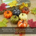 thumbnail image 4 of Toystoory 6 unids/set simulación calabaza otoño Mini calabaza conjunto Halloween calabaza Acción de Gracias decoración calabaza Halloween decoración Kits de decoración para fiestas Toystoory HA000956-00B, 4 of 6
