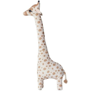 Giraffe Place CARDS or FOOD TENTS editable in brown yellow theme