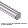 thumbnail image 4 of Unique Bargains 2pcs Linear Motion Rods 8mm x 150mm (0.31 x 5.91 Inches) Case Hardened Chrome Plated Round Guide for 3D Printer, 4 of 6