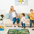 thumbnail image 2 of Kids Play Mat Road Rug Dinosaur Car Rug For Toddlers Non-Slip Map Rug For Playroom And Bedroom Foldable Play Mat Toy Car Mat, 2 of 6