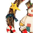 thumbnail image 5 of Corona de Navidad Trenzada - Corona de Puerta Welcome - Decoración navideña para Colgar, 5 of 5