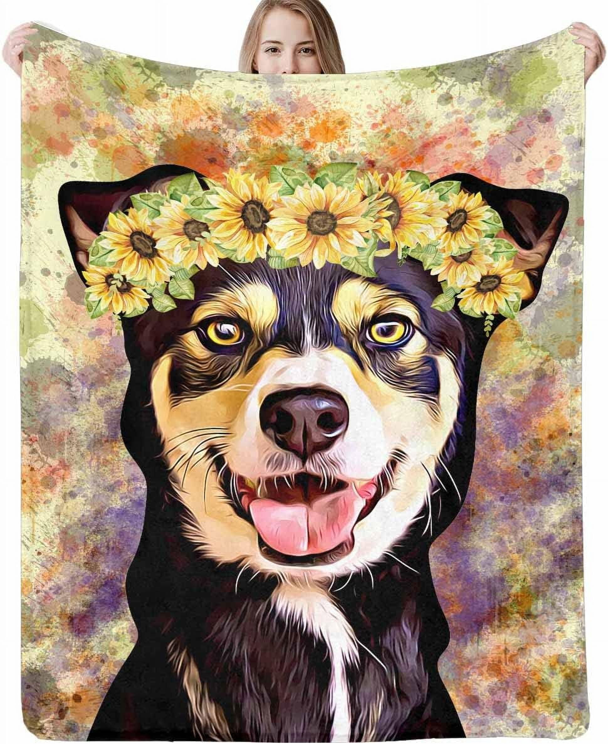 Custom Pet Photo Blanket Customized Cat Face Blankets with Names Personalized Picture Blanket Pets on Blanket Personalized Mothers Day Gift for Pet Lover Walmart