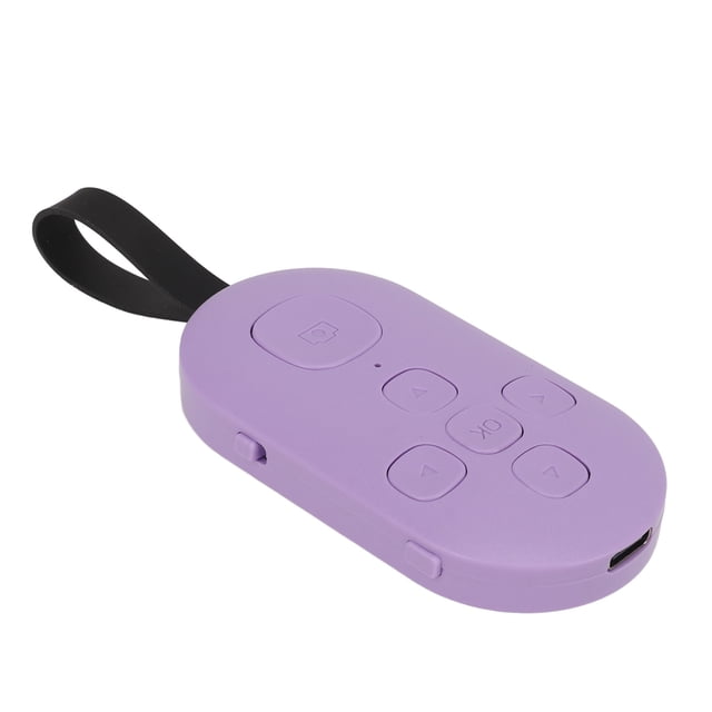 Remote Control, Wireless Camera Clicker for Selfies Videos with 10m Long Range, Compatible with Phone Tablet USB Type C Rechargeable, Remote Clicker
