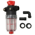 thumbnail image 2 of Water Pump Strainer Filter 60 Mesh Stainless Steel Screen, Transparent Design, Easy To Assemble for Garden Water Pumps, 2 of 7