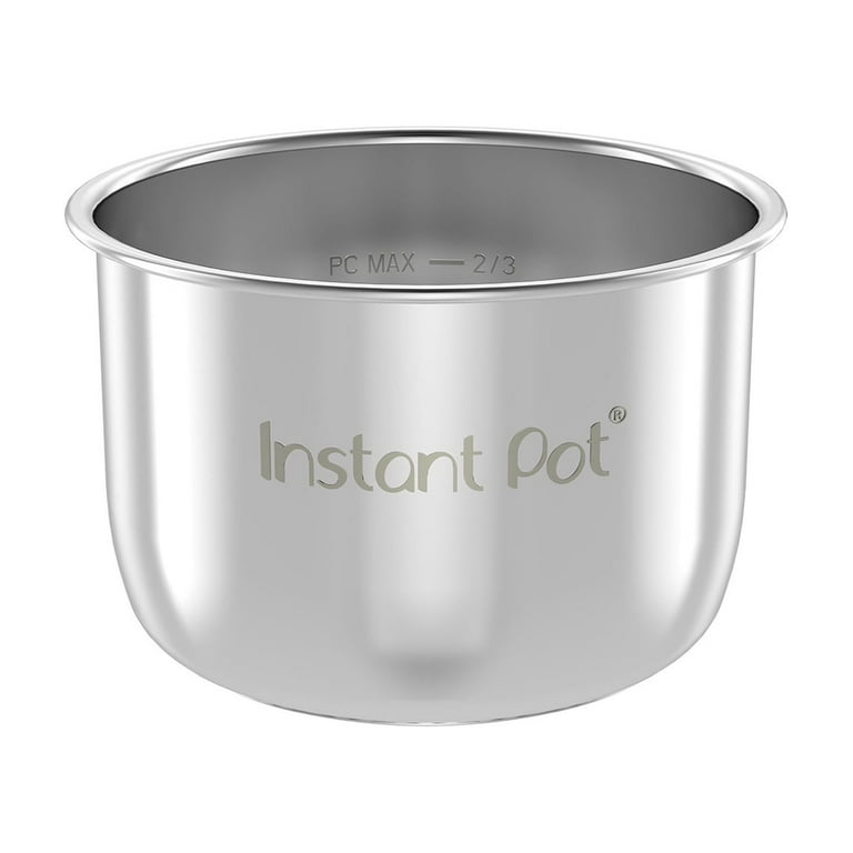 Instant Pot Inner Pot, 3 Quart Stainless Steel Cooking Pot