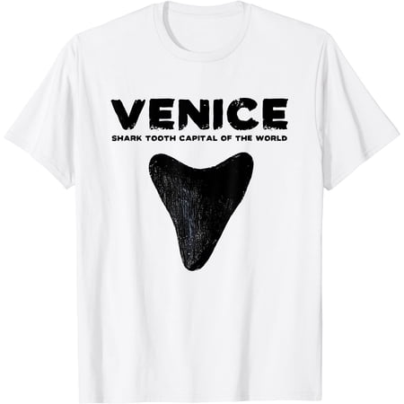 Venice Florida Shark Tooth Capital Of The World Sarasota Fl T-Shirt, Unisex T-Shirt