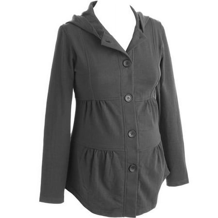 Maternity - French Terry Tiered Jacket