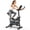 Black+Blue, variant on Indoor Exercise Bike with Monitor, Adjustable Resistance, Comfortable Seat & Handlebars, Stable Base, Portable Design for Home Fitness Workout, Black+Red, 37.8L x 19.7W x 46H inches