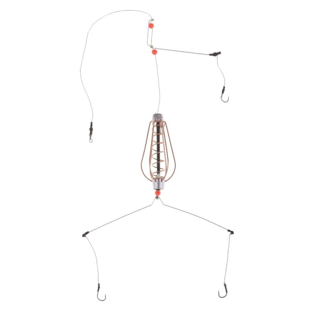 Alimentador De , , Cebo Para , Jaula, Con 40g shamjiam Cebo de pesca jaula