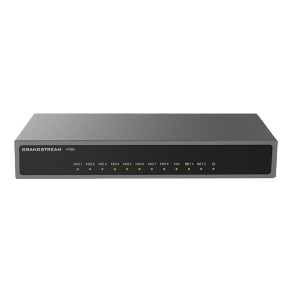 Puerta de enlace FXO analógica Grandstream GS-HT881 8 FXO, 1 FXS