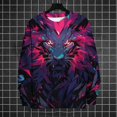 thumbnail image 2 of Sudadera con capucha de invierno para hombre, con estampado 3D de animales, tigre y león, para deportes al aire libre, suéter cálido, moda urbana, hip hop, camisetas casuales para hombre, 2 of 5