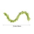 thumbnail image 3 of ddioayh Artificial Flower Vines Realistic Plastic Home Outdoor Wedding Decoration 190cm Long Wall Hanging Wreath for Living Room Party Decor, 3 of 9