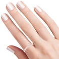 thumbnail image 2 of AFFY Round Shape Simple Rope Style Engagement Ring 14K Solid Rose Gold Ring Size-8.5, 2 of 2
