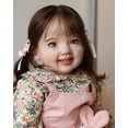 thumbnail image 3 of Muñeca Wamdoll Reborn Princess Girl de 71 cm con pelo y atuendo castaños, 3 of 6