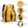 thumbnail image 2 of AUXDIQ Hiking Backpack 16L Lightweight Backpack Travel Daypack for Women Men Yellow, 2 of 6