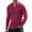 Brick Red, variant on KHONTS Mens Casual Slim Fit Basic Henley Long Sleeve Fashion T-Shirt Navy XL