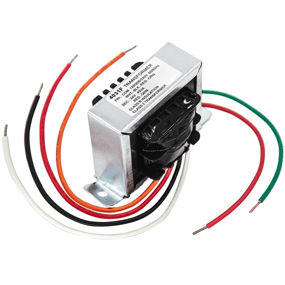 24V 40VA Control Transformer 40VA, Primary 120, 208, 240V Secondary 24V, HVAC Furnace Multi Tap with Foot Mount,1 * Control Transformer,Silver & Black