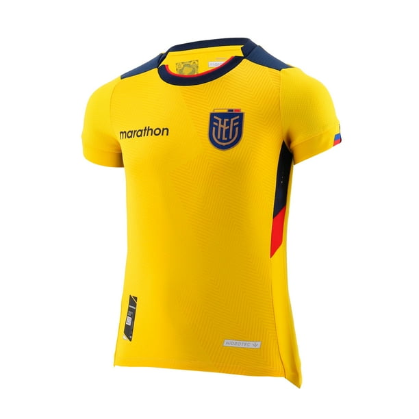 Camiseta Seleccion de Futbol Ecuador Oficial Mundial 2022 Nino