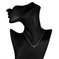 thumbnail image 3 of Joyería delicada de moda para mujer, colgante de cristal, collar de cadena para el cuello, accesorio para niña (oro), 3 of 8