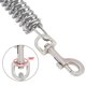 thumbnail image 3 of Dog Tie Out Cable Dog Runner for Yard Steel Wire Dog Leash with Superior Spring Large Dog Running in, 3 of 5