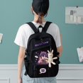 thumbnail image 3 of Vtuber Anchor Shoto Shxtou Anime Cartoon Schoolbag Backpack Nylon Shoulder Bags, 3 of 7